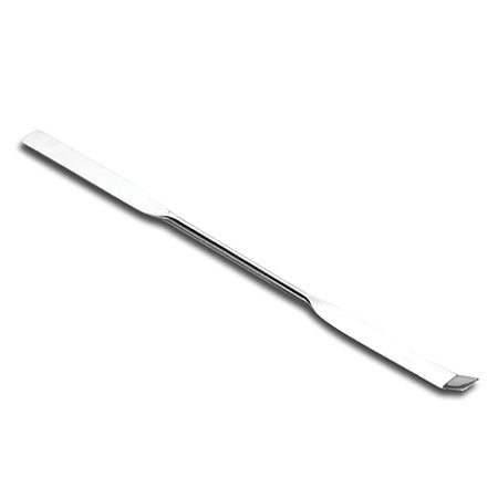 Spatula double ended micro 130 x 4mm