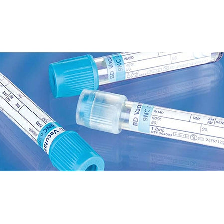 Vacutainer Tube 2.7ml buffered tri-Sodium citrate
