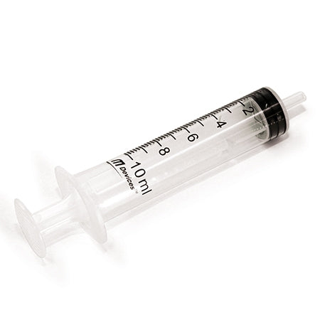 Syringe, 10ml, Luer Slip, Centre Nozzle, (without Needle)