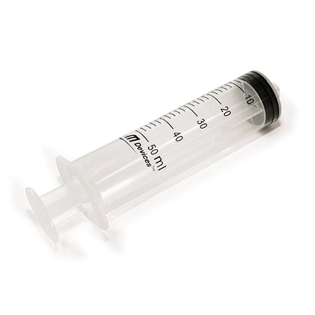 Syringe, 50ml, Luer Lock, Eccentric Nozzle (without Needle)