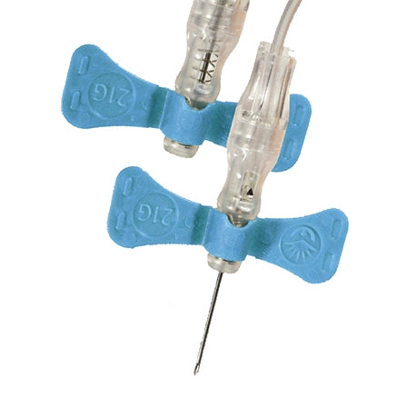 Vacutainer 23Gx 0.75 in, winged safety push button