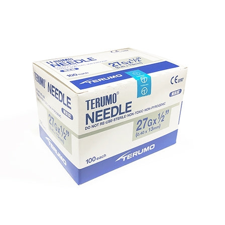 Needle disposable 27G X 13mm