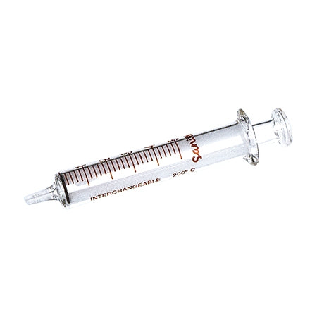 Syringe, Glass, 20ml, Luer Slip, Centre Nozzle, Sanitex