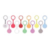 Axygen Screw Caps, Looped, with 'O' Rings, Clear