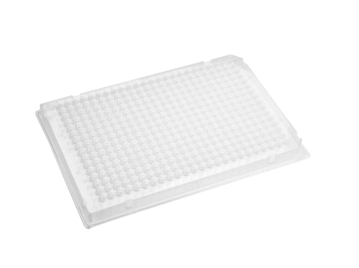 Axygen 384 well PCR Microplate, Clear PC frame, clear PP tubes, ANSI footprint, universal fit