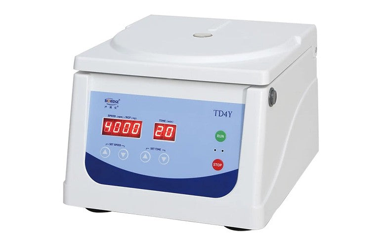 Centrifuge, compact, Max speed 4,000 rpm, Max capacity 8 x 20ml