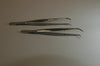 Forceps Microscopic Curved 150mm