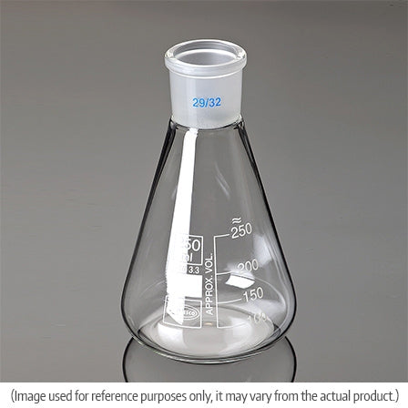 Erlenmeyer Flask 250ml 24/29 ISO 4797 & USP