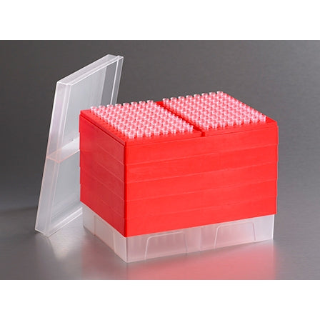 Axygen Tips, MultiRack Pipettte 200µl, Tip station, 2 x 96 layer, 5 layers per stack, sterile
