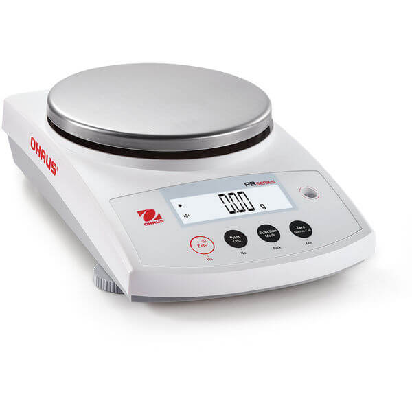 Balance, PR series for Routine weighing Capacity 1600g 0.01g readability, with draft shield