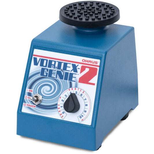 Vortex Genie 2T Analogue, speed 600 - 2,700rpm with timer inc 3 inch platform and pop off cup