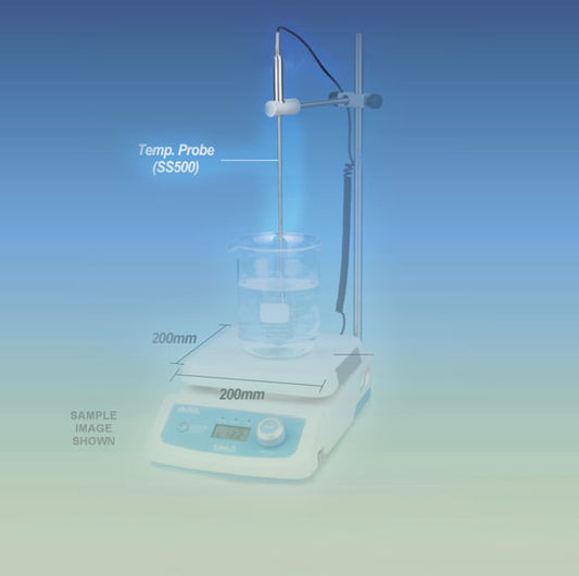 Direct Contact Temp Sensor Probe, SS500, Diam4 x L250mm, with L190mm Cable,