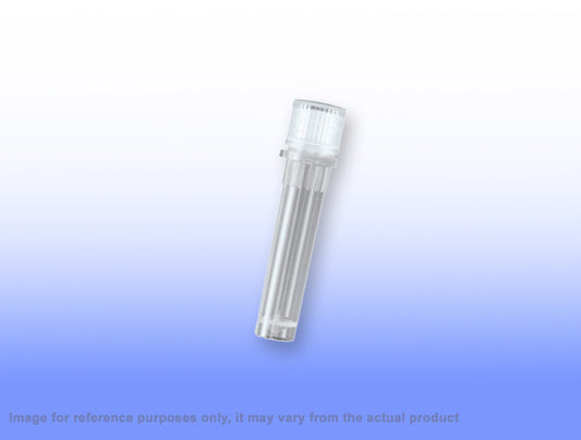 Axygen Screw Cap Tubes 2.0ml (SS) with O-Rings, Clear