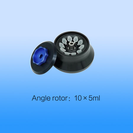 Rotor, fixed angle, 5ml x 10, max speed 18,5000rpm, 23,797g