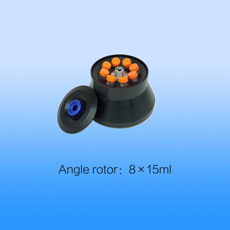 Rotor, fixed angle, 15ml x 8, max speed 12,000rpm, 14,800g