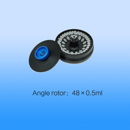 Rotor, fixed angle, 0.5ml x 48, max speed 16,000rpm, 23,669g