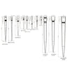 Tips, Filter, 1250µl, X-Long Low Retention, Universal fit, Racked, Sterile