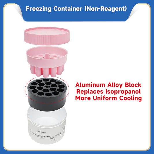 Freezing Container, non reagent, 18 x 2ml