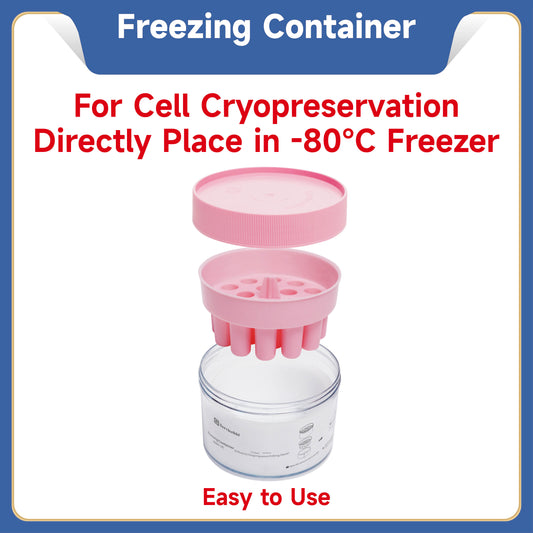 Freezing Container, utilises isopropanol/anhydrous ethanol 18 x 2ml