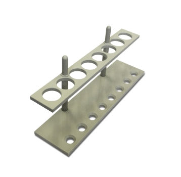 Rack for Mojonnier Tubes, 8 places