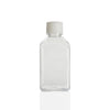 Bottle, reagent, square shoulder, PET, 500ml, bulk packed, Sterile