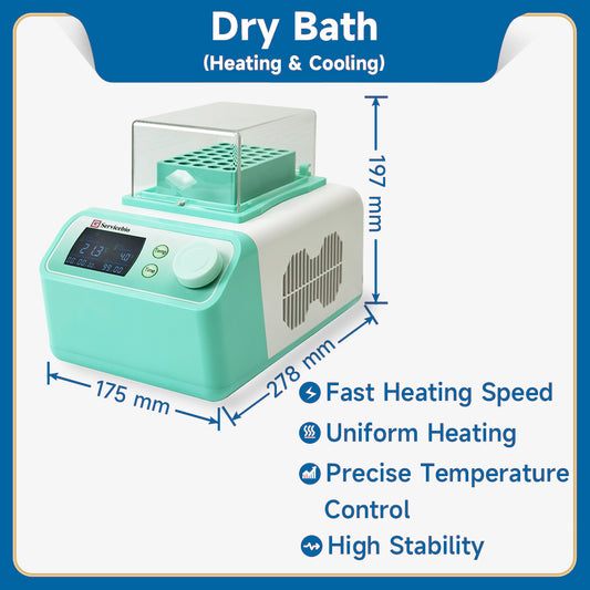 Bath, dry, Heating and Cooling 0°C to 100°C inc 35 x 1.5ml block