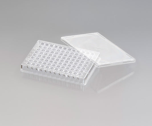 Microplate, 96 well, U shaped with lid, GS