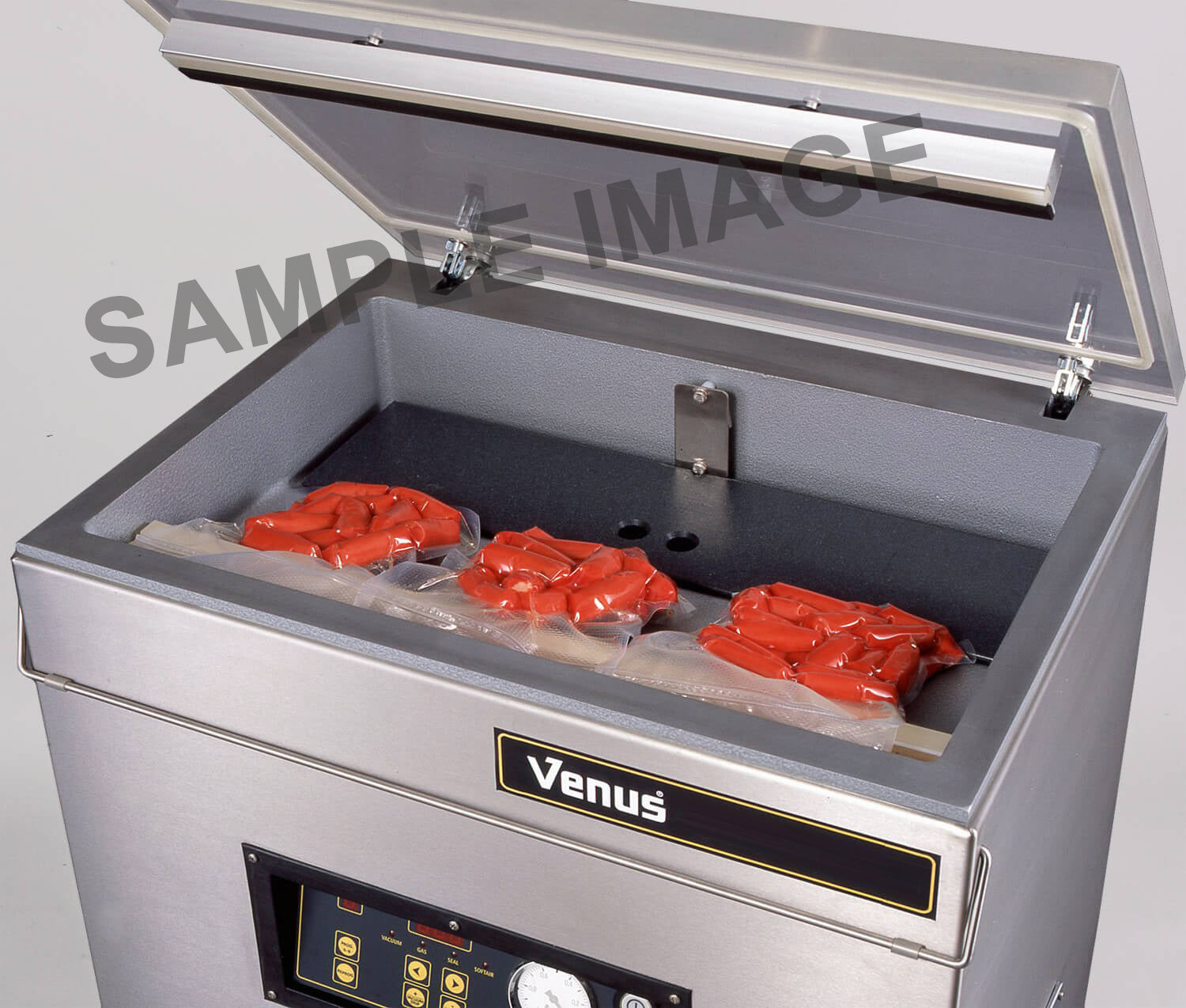 Heat Sealer with vacuum, self lubricating pump, 310mm seal width