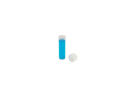 Vial 28mL PP white screwcap