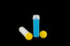 Vial 47mL PP yellow PE screw cap