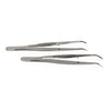 Forceps Microscopic 130mm Curved or Angled with guide pin
