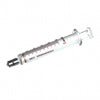 Syringe, Glass, 30ml, Luer Lock, Centre Nozzle, Sanitex