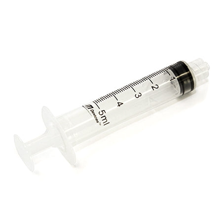 Syringe, 5ml, Luer Lock, Central Nozzle (without Needle)