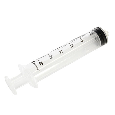 Syringe, 30ml, Luer Lock, Eccentric Nozzle (without Needle)