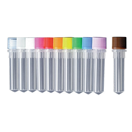 Axygen Screw Cap Tubes 2.0ml with O-Rings, Ass Colours, Sterile