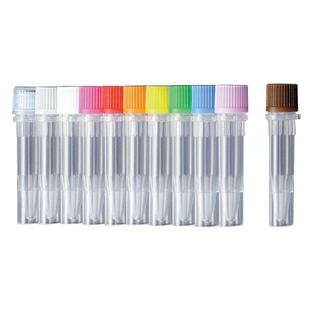 Axygen Screw Cap Tubes 1.5ml SS Caps O-Rings, Ass Colours Sterile