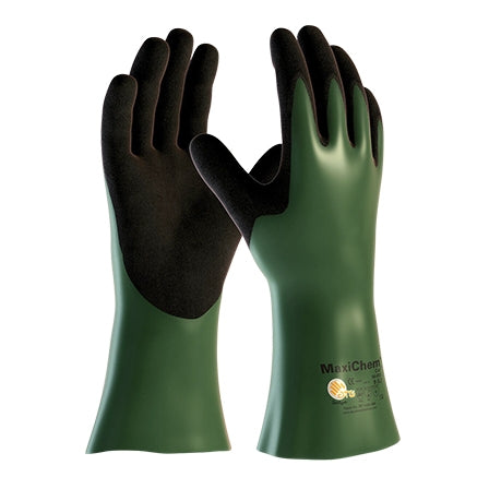 Glove, MaxiChem Cut level 3, Chemical Resistant, Length 30cm, X-Large