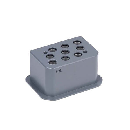 Block For 9 X  5mL Eppendorf Tubes