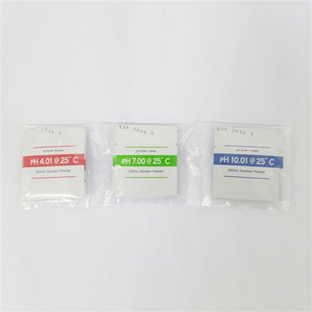 Buffer Powder pillow, pH4.01. 7.00, 10.01