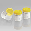 Techno Plas Container 70ml P/P Labelled Yellow Cap Clean Room