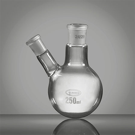 Flask Round Bottom 500ml 2 neck, 24/29, 24/29