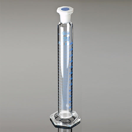 Cylinder Measuring glass 10ml x 0.2ml class A with PP stoppe