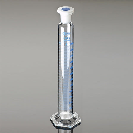 Cylinder Measuring glass 500ml x 5ml class A with PP Stopper