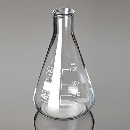 Erlenmeyer Flask 100ml glass narrow neck with graduation