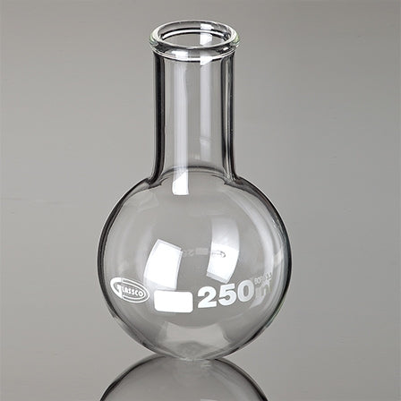 Flask Round Bottom 5000ml narrow neck DIN 12347 & ISO 1773
