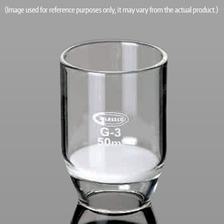 Crucible glass 30ml with sintered disc porosity 2