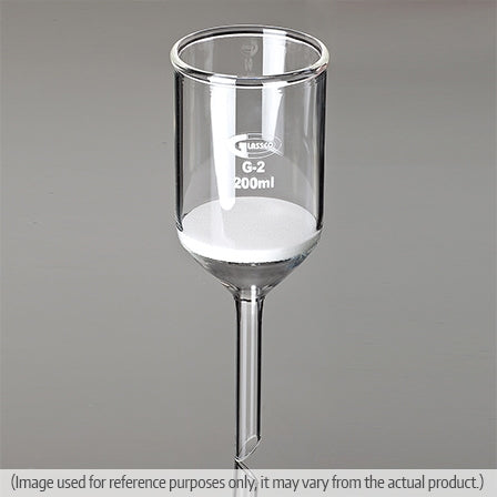 Buchner Funnel, glass 500ml with sintered disc porosity 2