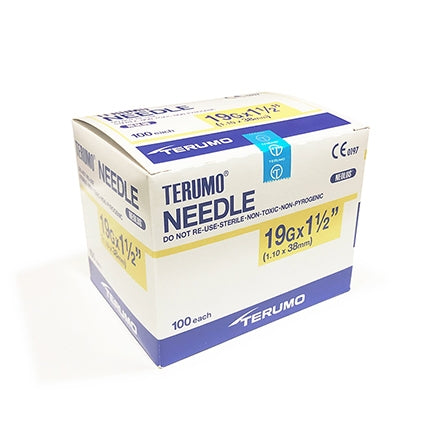 Needle disposable 19G X 38mm