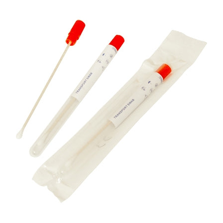 Swab Transport Wood Shaft Rayon Tip in PP Tube Sterile