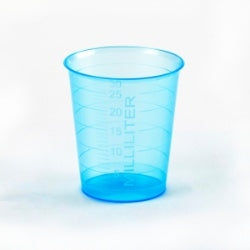 Beaker for pH Electrode Calibration, Blue, 30 mL
